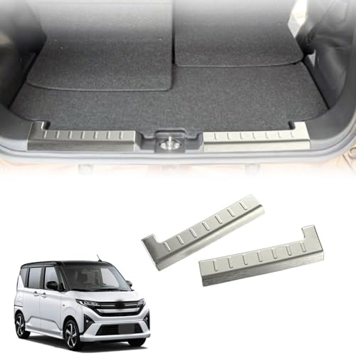 FOR 新型 ムーヴ LA850S LA860S型 新型 ステラ LA850F LA860F型(2025年6月〜)カスタムパーツ トランクガード リアガード内蔵 ステンレス鋼素材 車種専用設計 傷防止 耐摩耗性 内装パーツ 取り付け簡単 新型ムーヴ アクセ