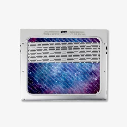 Image of MightySkins Carbon Fiber Skin Compatible with Alienware X14 R2 (2023) Full Wrap Kit - Nebula | Protective, Durable Textured Carbon Fiber Finish | Easy to Apply & Change Styles | Made in The USA