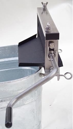 Miniatura 6 de Escurridor de mano industrial de acero inoxidable sólido de 18 pulgadas, Wisemen, detalladores de automóviles, servicios de lavado, ropa, fabricado