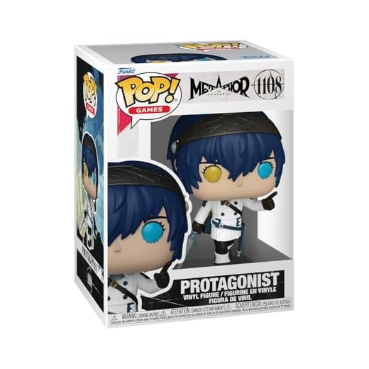 Funko Pop! Games: M: Re - Protagonist - Metaphor: ReFantasio - Figura de Vinilo Coleccionable - Idea de Regalo - Mercancia Oficial - Juguetes para Niños y Adultos - Video Games Fans