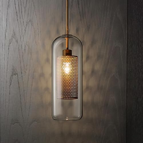 Image of Metal Cube Pendant Light | Surface Hanging Ceiling Lamp Fixture | Decorative Lighting for Living Room Bedroom Dining Office Showroom Studio Restaurant Hotel | Without Bulb