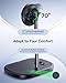 Baseus 3 in 1 Wireless Charger Stand, Qi2 15W Magnetic Charging Station with TEC Cooling, MagSafe-Compatible iPhone Charger for iPhone12-17 Series, Apple Watch, AirPods - 45W Adapter Included
