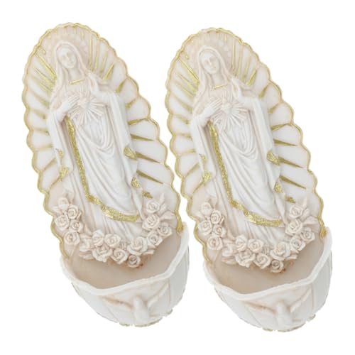 Colgante de Fuente de Agua Sagrada TOPPERFUN con Acabado Tradicional para Iglesia