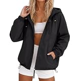 Regenjacke Damen Leicht - Softshelljacke Fahrrad Regenjacke Atmungsaktiv