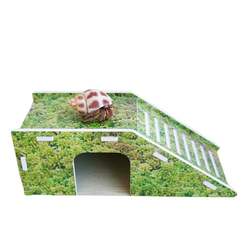 Jinymral Hermit Crab Accessories, Climbing Toys Supplies, Terrarium Habitat Shelter Decor