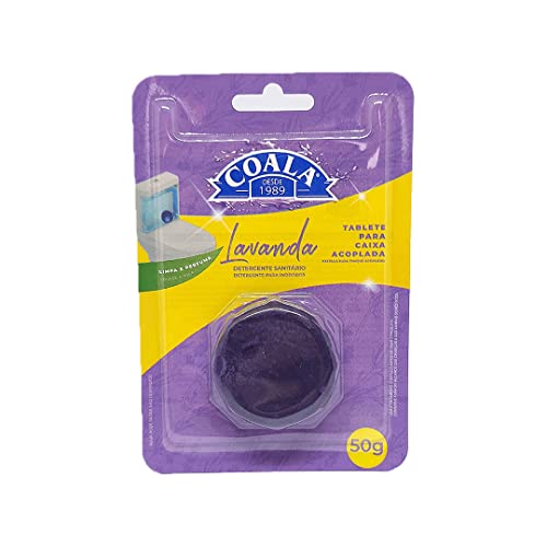 Tablete Caixa Acoplada Lavanda 50G Coala