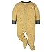 Gerber Baby Boys 4 Pack Sleep 'N Play Footie, Tiger Grey, 6-9 Months