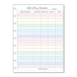 Classic Happy Planner Montly Bill Pay Checklist, Classic Happy Planner Budget Planner (PLANNER SOLD SEPARATELY)