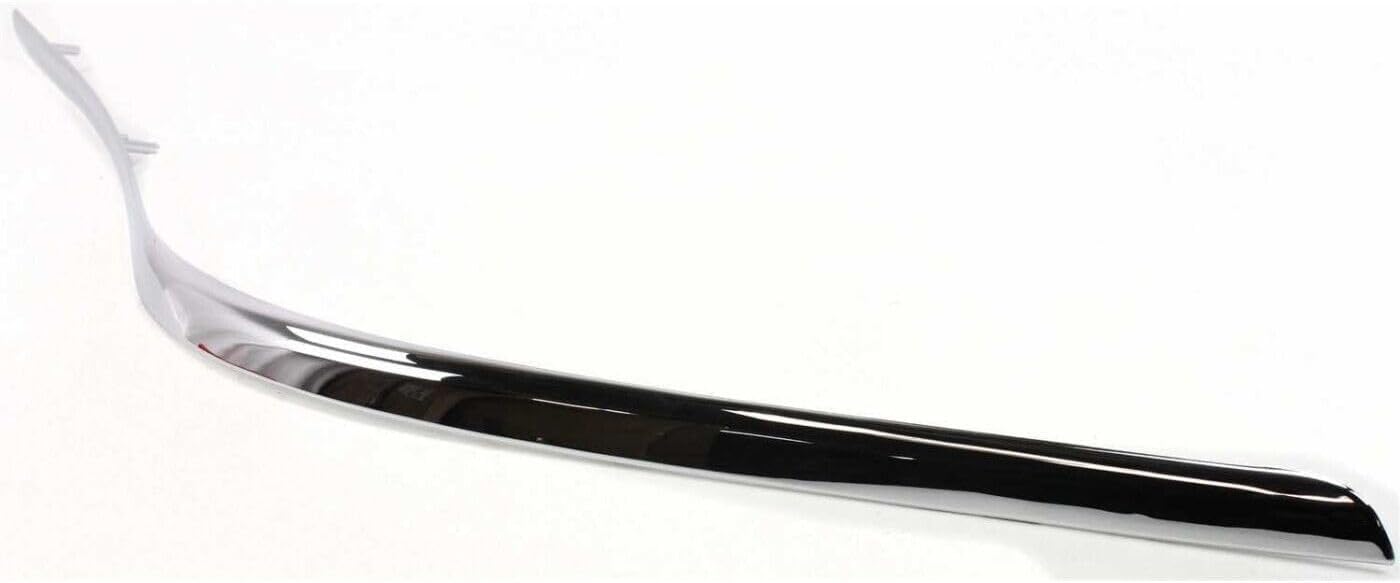 Replacement Bumper Trim Set For 1998-02 Lincoln Town Car Molding Chrome Front Left and Right