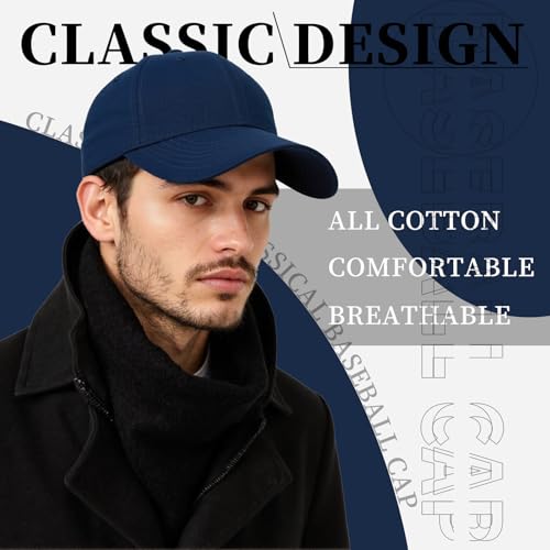 Image of Baseball Cap Hat Men Women Baseball Cap Adjustable Plain Hat One Size All Seasons Running Fishing Outdoor Activities