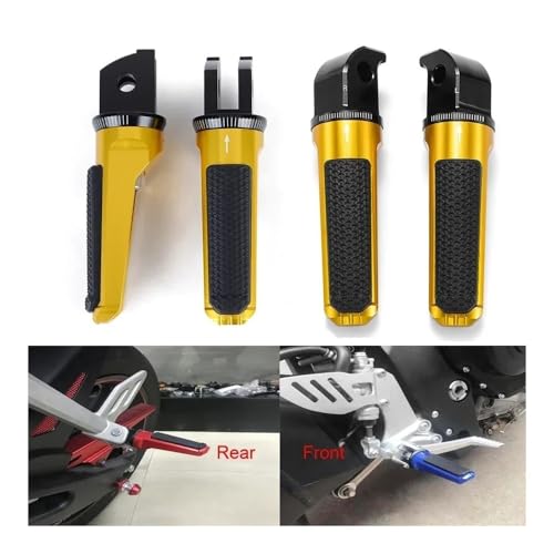 Repose-pieds moto arrière pour MT-07 2014-2016 et MT-09 XSR900 - 2