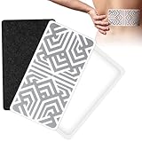 Reusable Pain Patch, for Sore Muscle Relief - Wellness Patches for Back, Foot, Knee, Neck & More, Easy Adhesive Application, Fast Acting - Includes 1 Patch, 3 Adhesives&1 Carry Case-1023