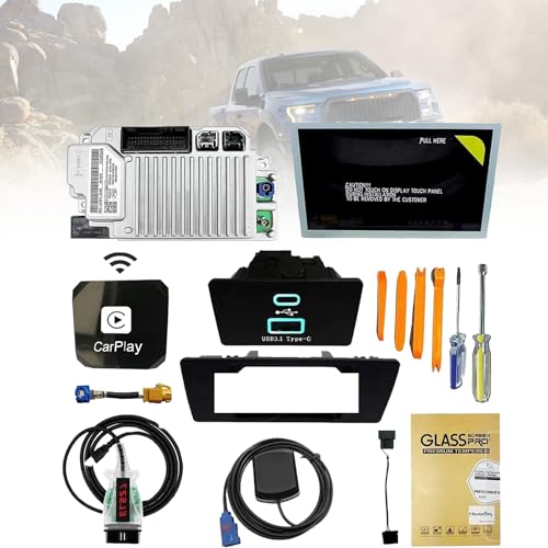 SYNC 2 to SYNC 3 Upgrade Kits 3.4 for Ford F150 F250 F350 F450 Focus Edge Escape Explorer Taurus Expedition with 8 Inch Screen