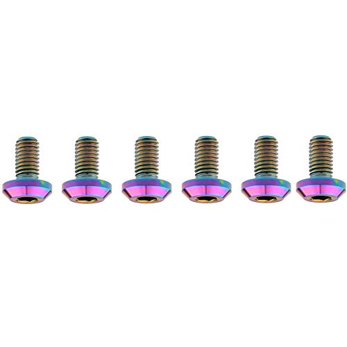 Vis tête hexagonale titane M8x15mm à M8x40mm arc-en-ciel pour visserie filetée - 3