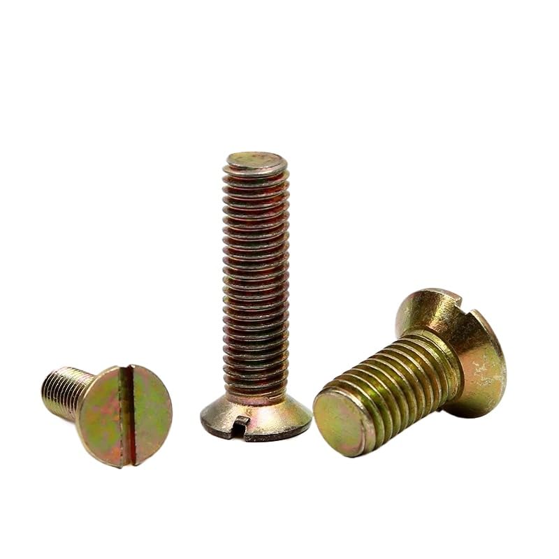 Tornillos de cabeza plana avellanada de acero al zinc de color m2 m2,5 m3 m4 m5 m6 m8 m10 (500,M3 x 16 mm)