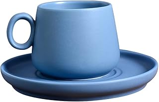 GYZLZZB Tasse à thé et soucoupe Soucoupe Bone Chine Chine Céramique Espresso Espresso Latte Coupes Elégante Tasse à thé Ananas Tasse à café Et Soucoupe Sélette Petit Petit Tasse Très approprié Cocktai