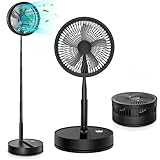 ✅ Inclinaison 180° et Nettoyage Facile: La tête du ventilateur s'incline jusqu'à 180° pour diriger le flux d'air exactement là où vous le souhaitez. Pour un entretien simple et une hygiène parfaite, la grille avant est amovible et lavable. Le socle est équipé de patins antidérapants pour garantir une stabilité parfaite, même à pleine puissance ou en oscillation