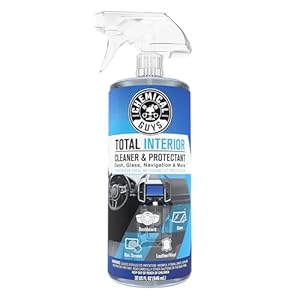 Chemical Guys Total Interior Cleaner & Protectant – Chemical Guys Interior Cleaner, Cleans & Protects Leather, Vinyl, Plastic, Rubber, Glass with a Streak-Free Finish — Cars, Trucks, SUVs, RVs, 32 oz