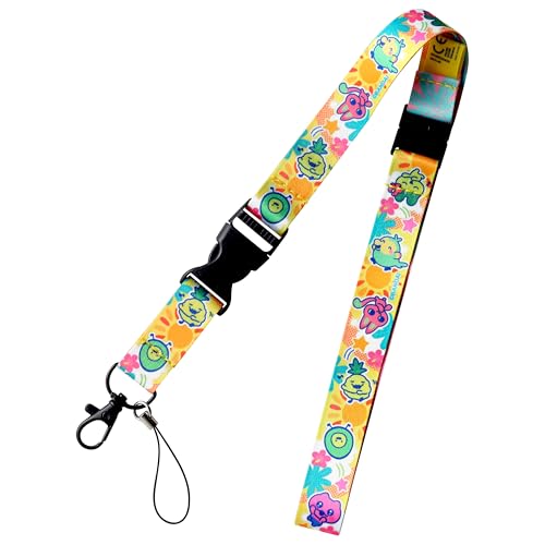 Image of Tamagotchi Paradise Lanyard - Vivid Yellow