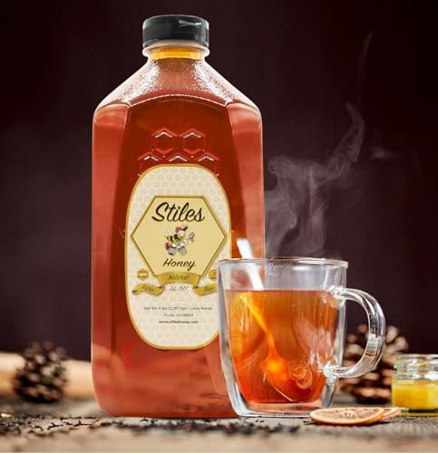 Miel Silvestre pura y natural Stiles 80 onzas miniatura 3