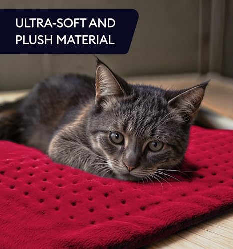 image for GENIANI XL Heating Pad for Back Pain & Menstrual Pain Relief, FSA HSA 