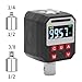 Luocute 1/2in Digital Torque Adapter, 6.8 to 135Nm Cr V Steel Torque Tester, 9 Preset Groups, 500 Data Storage, for Auto Maintenance and Industrial Use