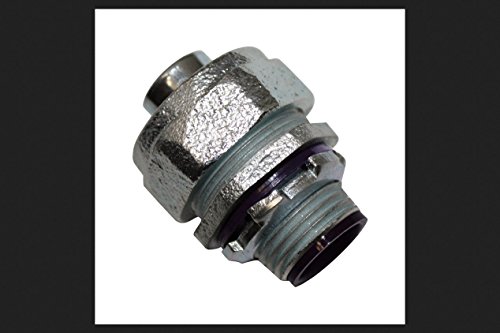 Sigma Electric ProConnex 1/2 in. Dia. Zinc-Plated Iron Straight Connector for Liquid Tight 1 pk