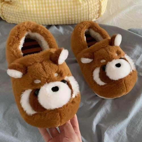 Pantoufles fantaisie en peluche contre les pieds froids - 3