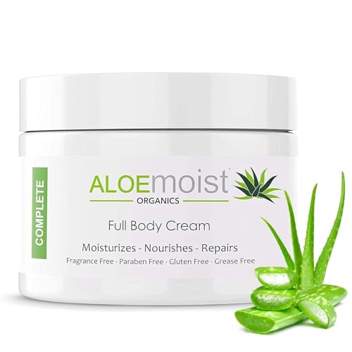 NatureTech Organic Aloe Vera Face Cream & Body Moisturizer