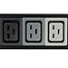 Tripp Lite PDU3MV6L2120 PDU 3-Phase Metered 208/120V 5.7 Kw 36 C13; 6 C19; 6 5-15/20R 0U