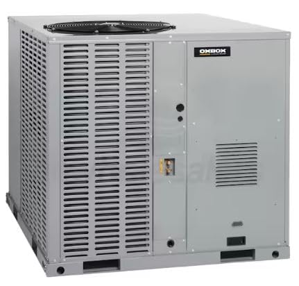 4 Ton Central Air Conditioner System with 80,000 BTU Equivalent Heat Pump – 13.4 SEER2 HVAC Replacement System (Oxbox by Trane)