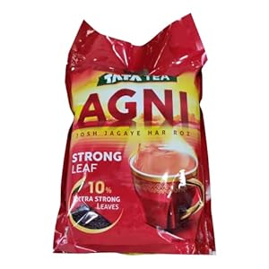 Tata Tea Agni 10% Extra Strong Leaves, Black Tea, 1.5kg