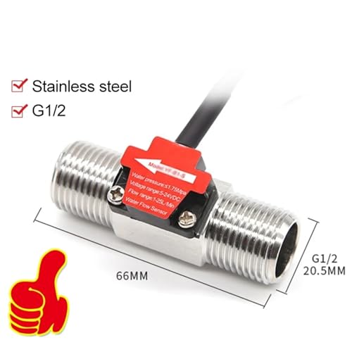 Capteur de débit d'eau DN40 DN50 débitmètre turbine 1.5 pouces G2