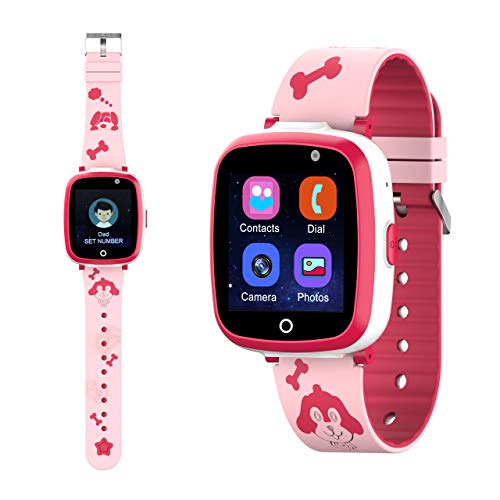 ETPARK Relojes para Niños, Smartwatch para Niños Admite Llamada telefónica SOS Reproducir MP3 Juego Cámara smartwatch Regalo para 3-12 niñas