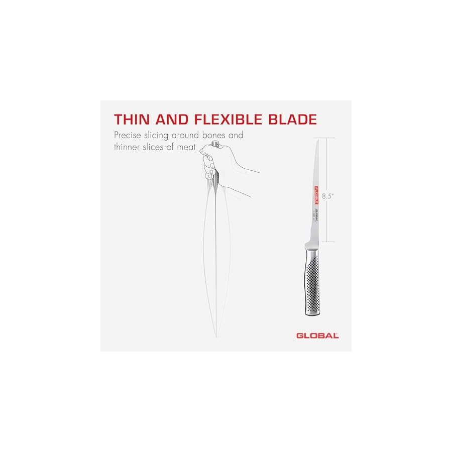 Global-G-30-8-Flexible-Swedish-Fillet-Knife Global G-30-8" Flexible Swedish Fillet Knife