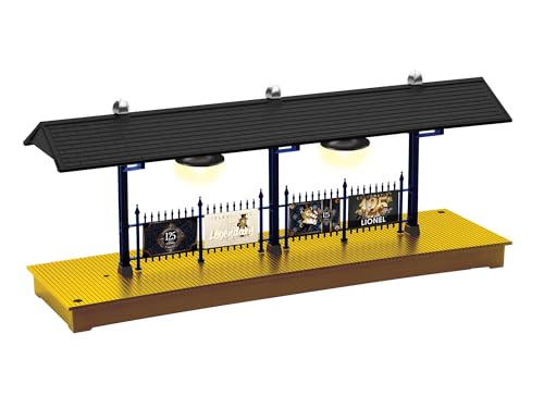 Lionel 125th Anniversary O Gauge Model Train Illuminated Station Platform Accessory