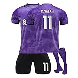Generisch Trikot Herren Fussball, 23-24Liverpool Second Guest Jerseys Sports Team Uniform Set Football Training Suit Fussball Trikots Liverpool Fusballtrikot Jungs Tshirt (28, lp-11)
