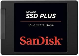 SanDisk SSD Plus 240 GB 2,5 polegadas SDSSDA-240G-G25 (versão antiga), Preto