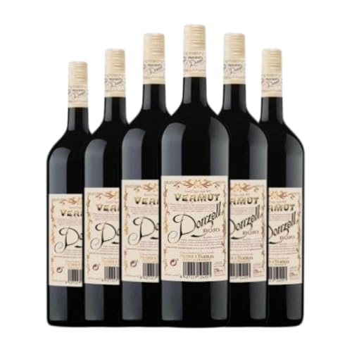 Vermut Padró Donzell Rojo 75 cl (Caja de 6 Botellas de 75 cl)