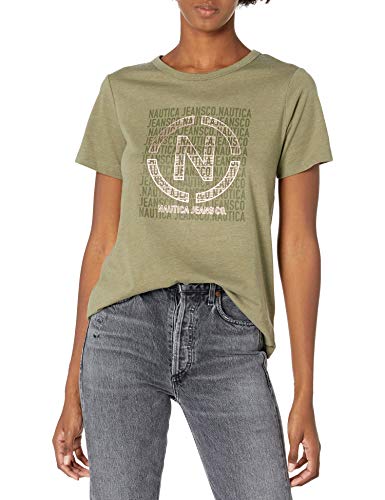 ▷ Nautica Camiseta de algodón suave para mujer, Nautica - playera