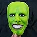 ZZYC Cosplay Marvel Avengers Jim Carrey Headgear Latex Mask Deluxe Edition Cosplay Props Halloween Fancy Dress Party,Green-One Size