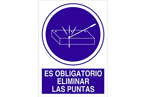 Plimpo Señal Adhesiva 297X210Mm Es Obligatorio Eliminar Las Puntas En Oferta Cofan O33Ad297210 Señal Adhesivo, 297 X 210 Mm