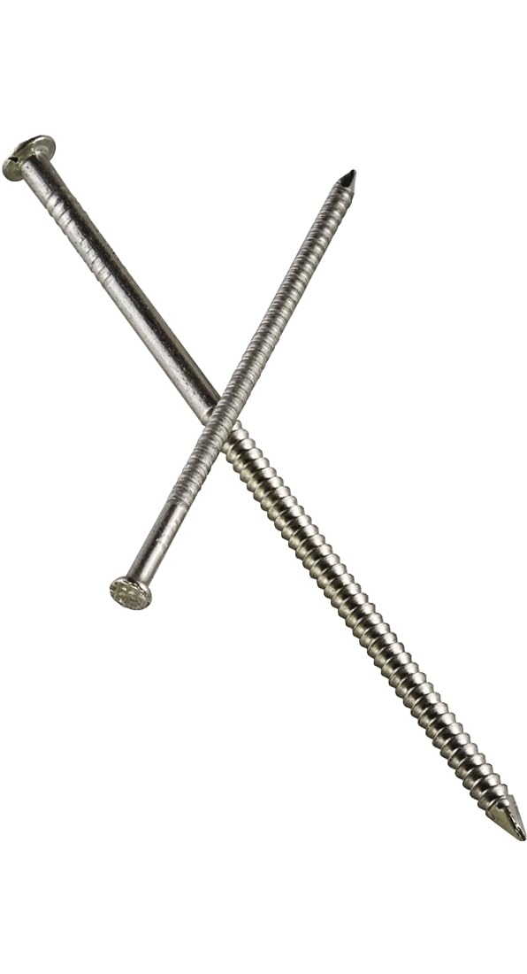 Simpson Strong-Tie 6D 2 in. L Siding Stainless Steel Nail Annular Ring Shank Round 1 lb.