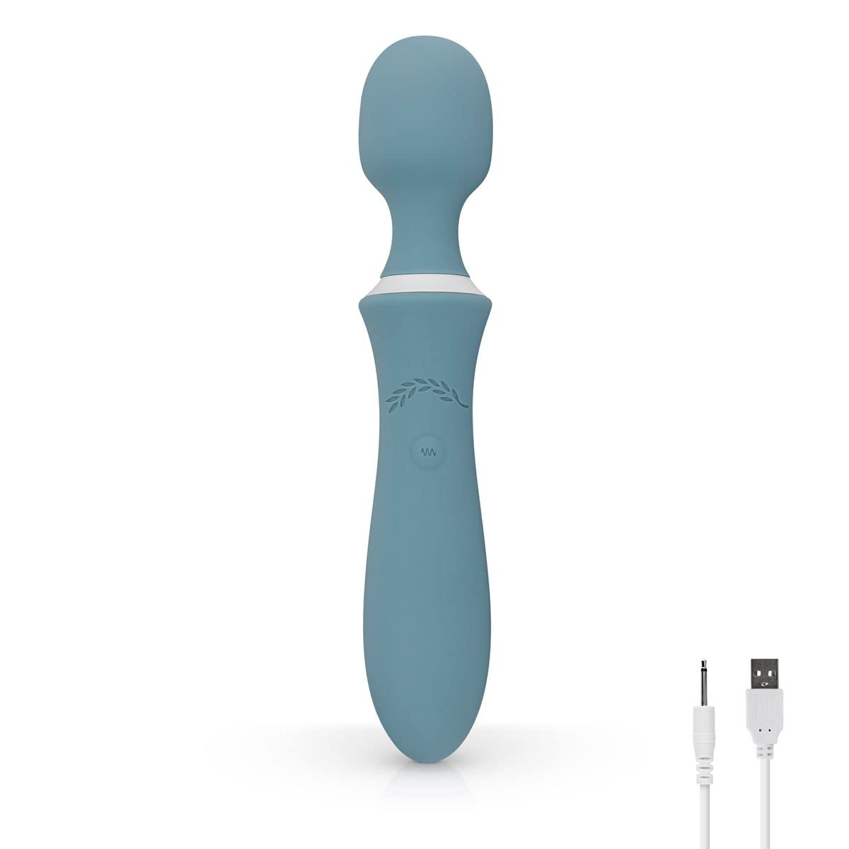 Bloom Wand Massaggiatore Orchid con 10 Modalità – Per la Migliore Esperienza di Massaggio - USB Ricaricabile (Incluso)– Cordless - Impermeabile – Design Unico