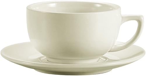 Miniatura 8 de CAC China CTC-45-P Taza de té de porcelana estilo chino de 4.5 onzas, 2-78 x 2-38 pulgadas, súper blanco, caja de 36