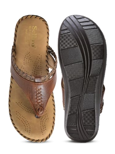Image of SELBRO Doctor-Plus Diabetic & Orthopedic Slippers for Women with Super Extra Soft Padding C1