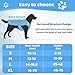 Tikibest Summer Dog Cooling Vest - Lightweight Dog Cooling Jacket, Breathable Shirt for Walking, Outdoor Hunting Training and Camping (S)