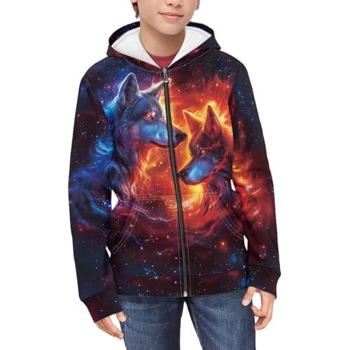Image of Biyejit Kids Novelty 3D Graphic Printed Hooded Sweatshirt