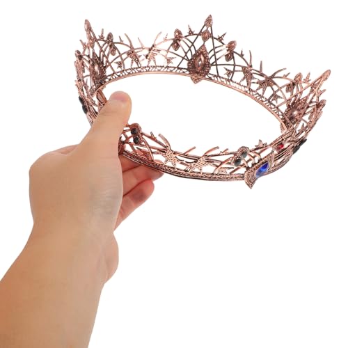 Couronne de cheveux rétro pour sublimer une coiffure de mariée sans glisser