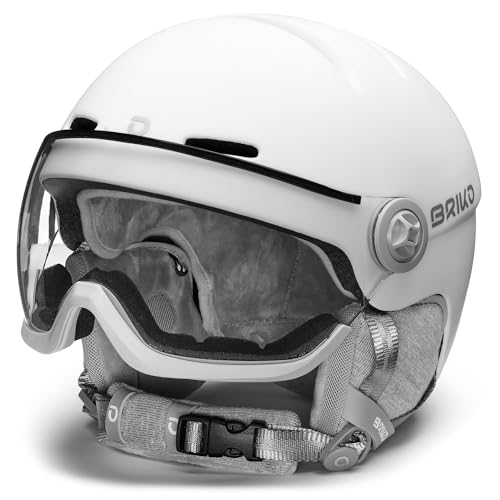 Briko Blenda Visor Photo casque femme idéal pour les journées de ski ensoleillées